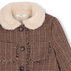 Plaid wool coat CHLOE 
                    GIRL