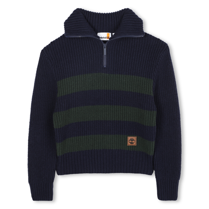 Cotton trucker sweater TIMBERLAND 
                    BOY