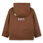 Water-repellent hooded parka ZADIG VOLTAIRE 
                    BOY