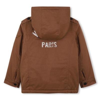 Water-repellent hooded parka ZADIG & VOLTAIRE BOY