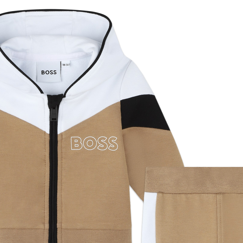 Boss hotsell fleece tracksuit
