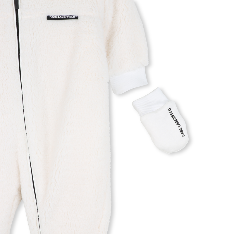 Hooded pilot suit KARL LAGERFELD KIDS 
                    BOY