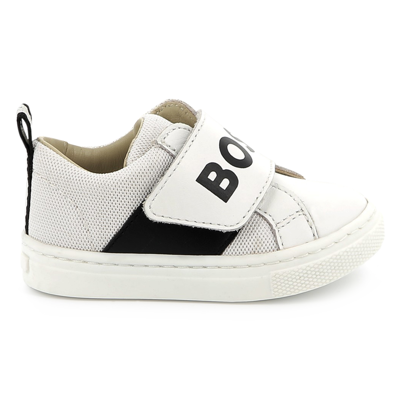 Leather Velcro sneakers BOSS 
                        BOY