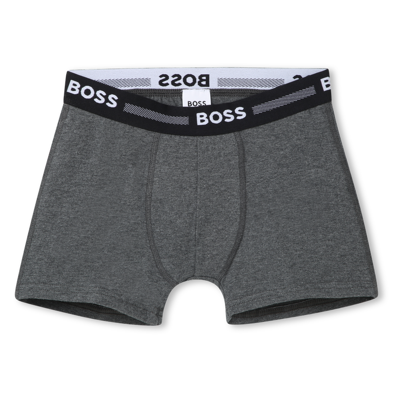 Set of 2 cotton boxer shorts BOSS 
                        BOY