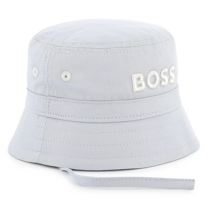 Chin-Tied Cotton Hat BOSS 
                        BOY