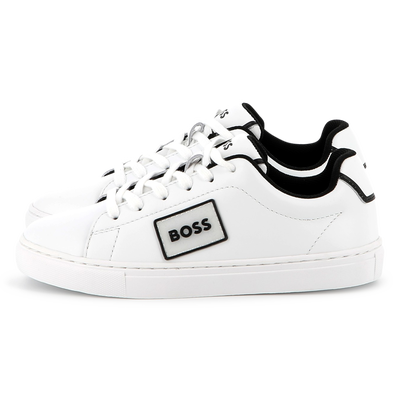 Cowhide leather sneakers BOSS BOY