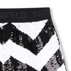 Herringbone shorts KARL LAGERFELD KIDS 
                    GIRL
