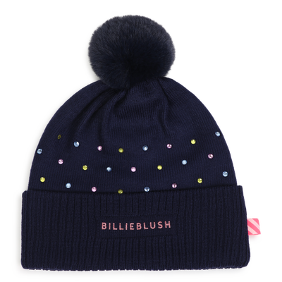 Multicolored rhinestone beanie BILLIEBLUSH GIRL