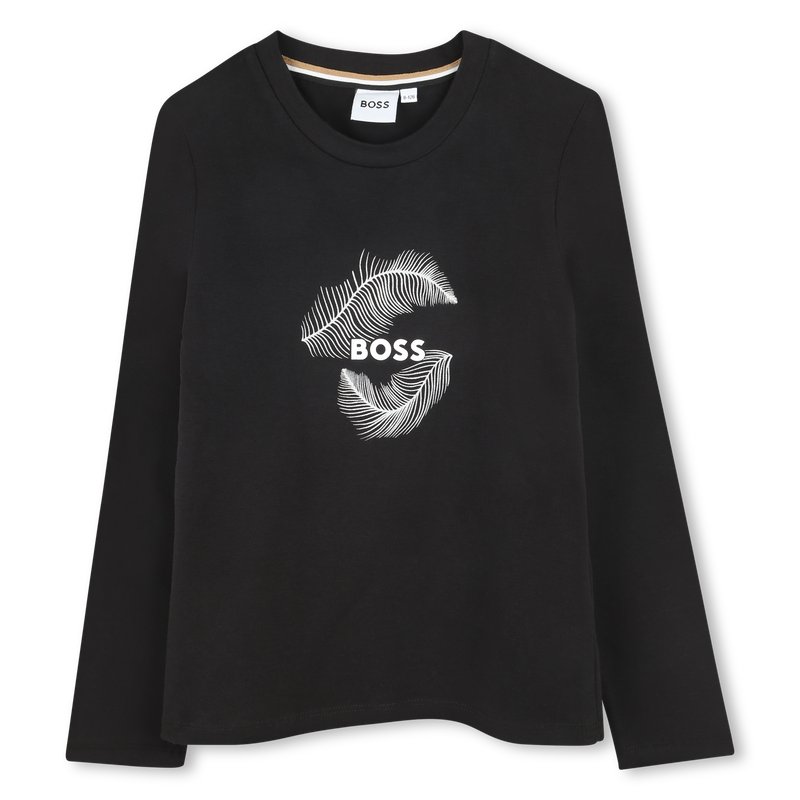 Cotton-Rich T-Shirt BOSS 
                    GIRL