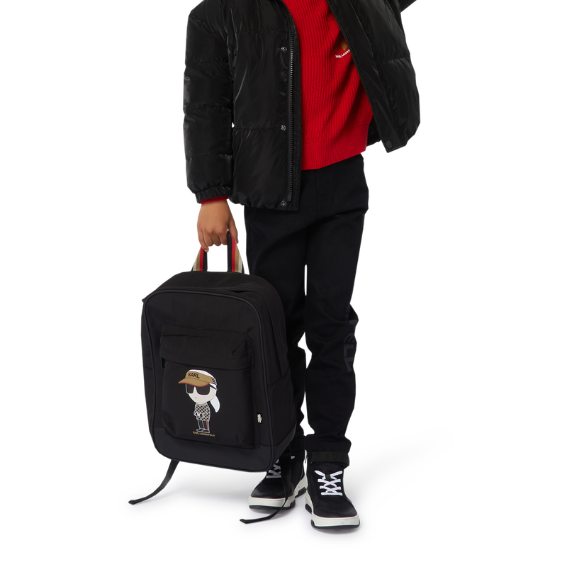 Water-Repellent Hooded Puffer KARL LAGERFELD KIDS 
                        BOY