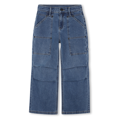 Cotton denim trousers DKNY UNISEX