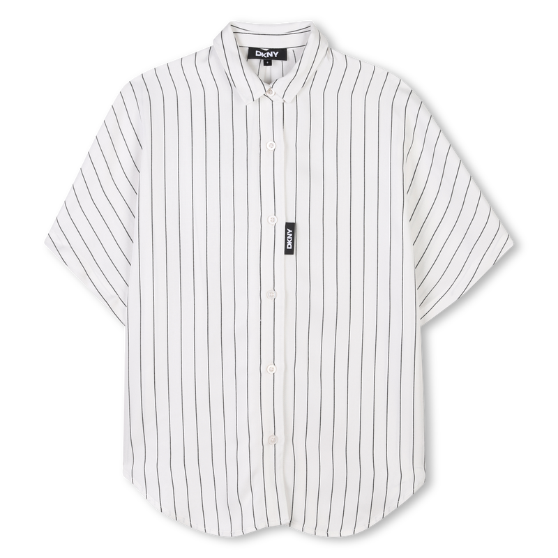 Long flowing striped shirt DKNY 
                        GIRL