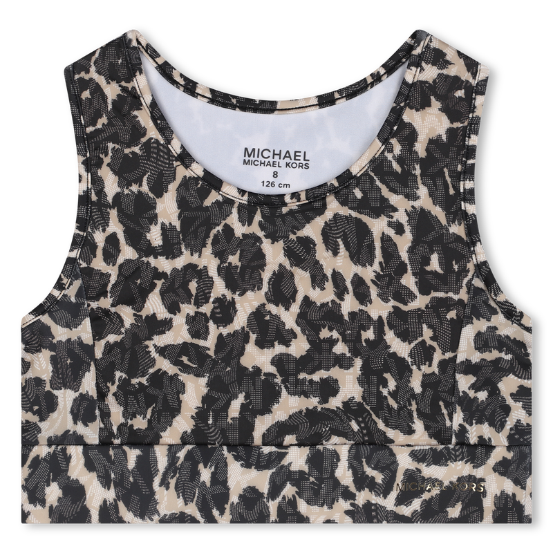 Printed Cropped Cami MICHAEL KORS 
                        GIRL