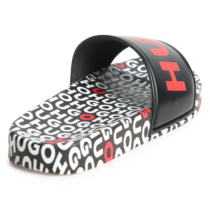 Logo pool slides HUGO 
                    BOY