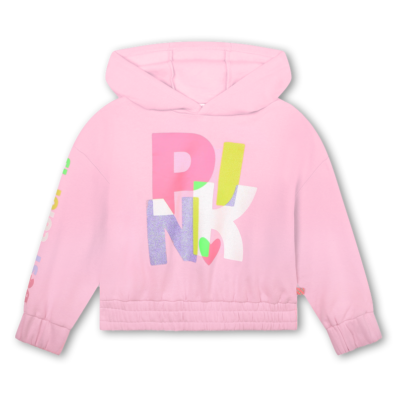 Brushed fleece hoodie BILLIEBLUSH 
                    GIRL