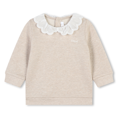 Embroidered Logo Sweatshirt CHLOE GIRL