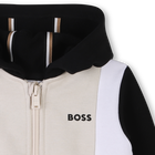 Zipped fleece sweatshirt BOSS 
                    BOY