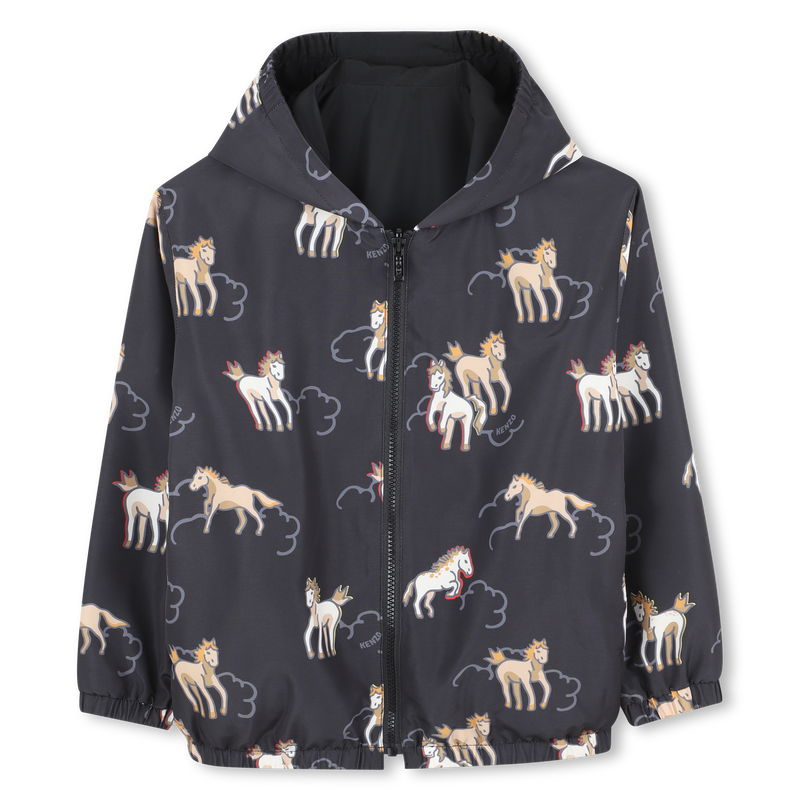 Hooded Windbreaker KENZO KIDS 
                        UNISEX