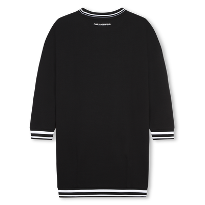 Straight Two-Tone Dress KARL LAGERFELD KIDS GIRL