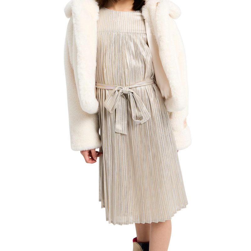 Pleated Striped Dress BILLIEBLUSH 
                        GIRL