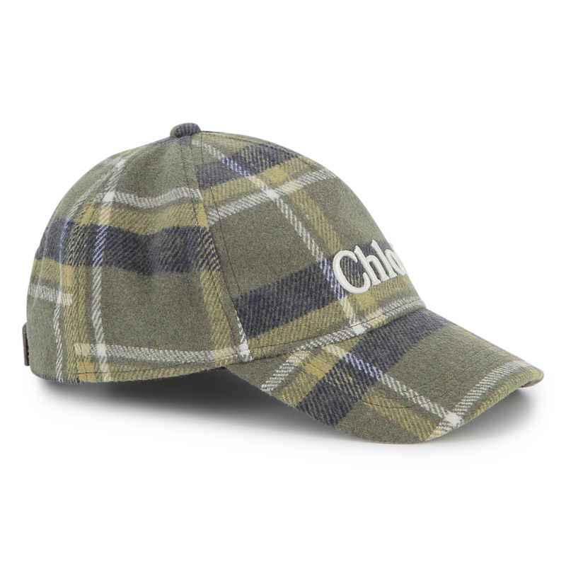 Plaid cap CHLOE 
                        GIRL