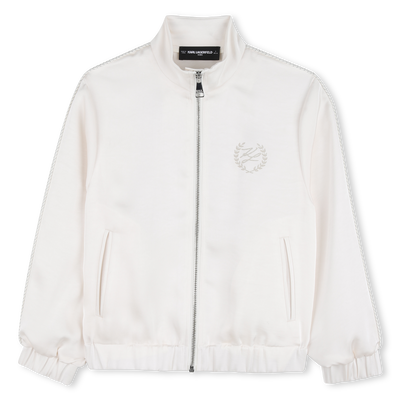 Zip-Up Hoodie KARL LAGERFELD KIDS GIRL