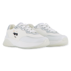 Lace-up sneakers with badge KARL LAGERFELD KIDS 
                    GIRL