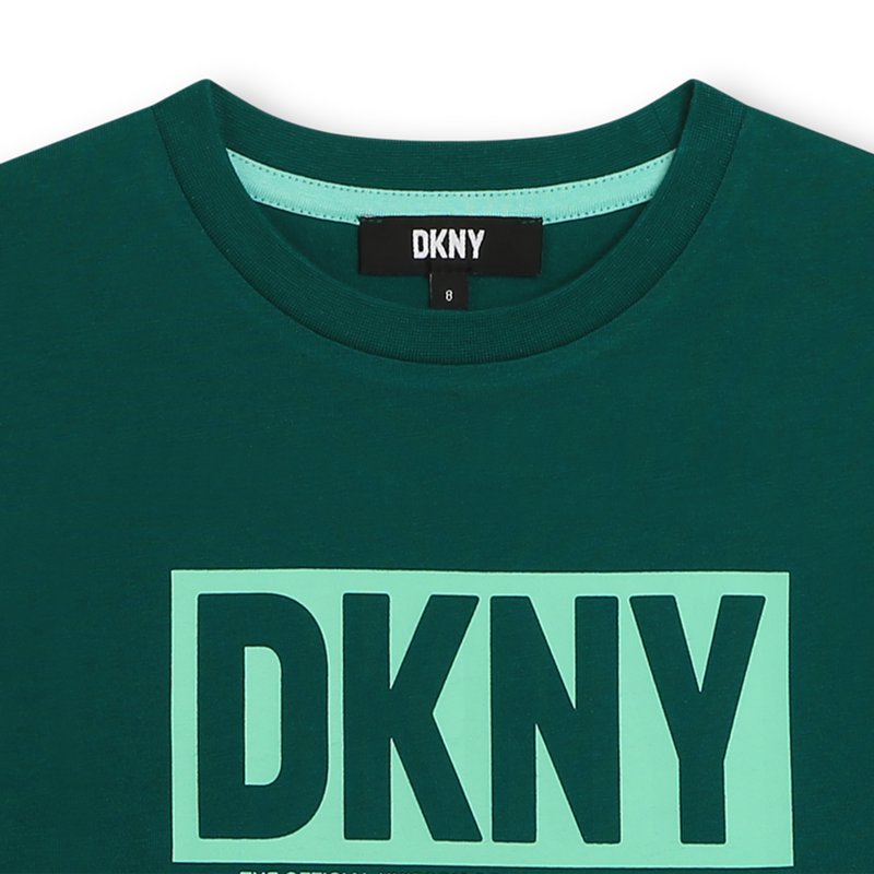Short-sleeved cotton T-shirt DKNY 
                    BOY