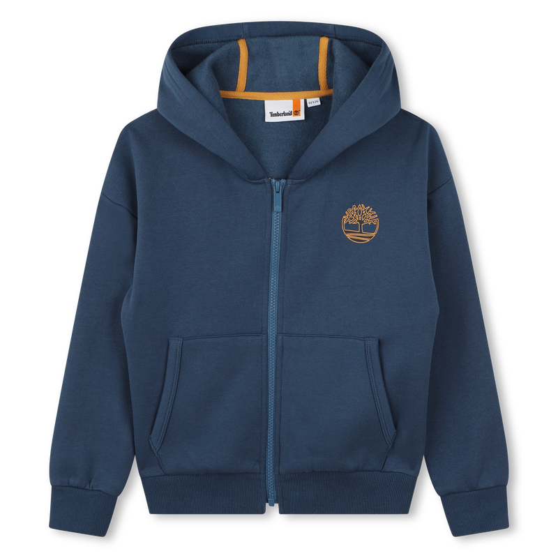 TIMBERLAND Hooded Fleece Cardigan