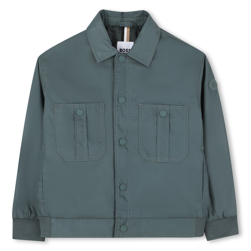 Snap Front Jacket BOSS 
                        BOY