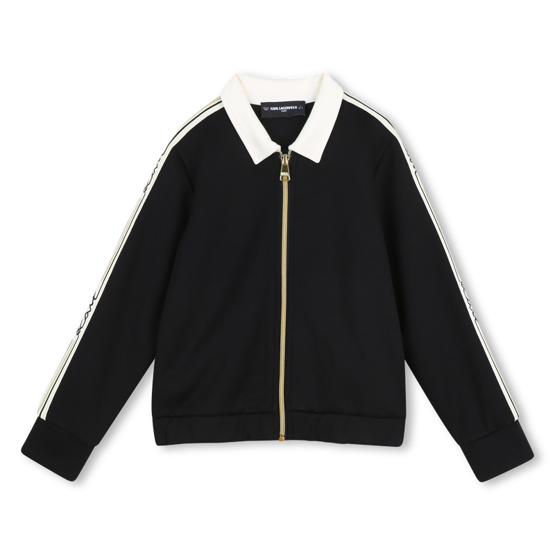 Collared Cardigan KARL LAGERFELD KIDS 
                        GIRL