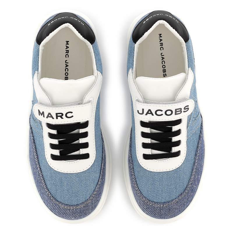 Velcro leather sneakers MARC JACOBS 
                    BOY