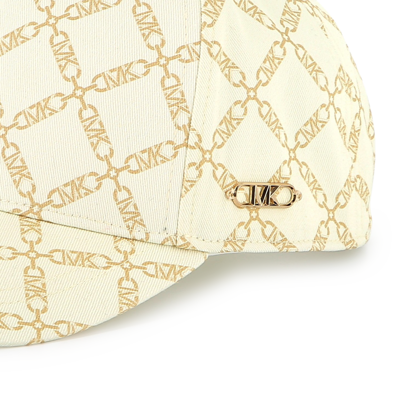 Printed twill cap MICHAEL KORS 
                        GIRL