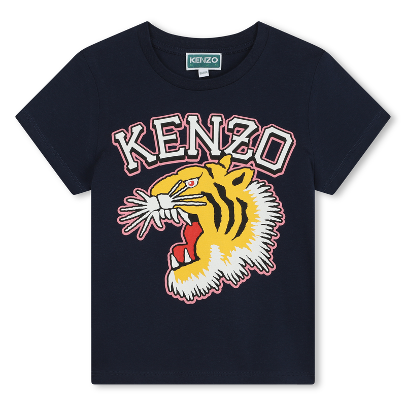 Roaring Tiger T-shirt KENZO KIDS 
                    GIRL