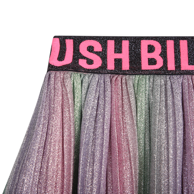 Metallic pleated skirt BILLIEBLUSH 
                    GIRL