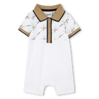 Short polo-neck romper BOSS 
                    BOY