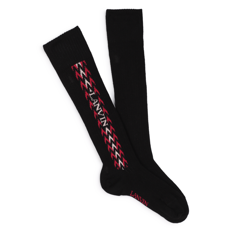 Trimmed Long Socks LANVIN 
                    GIRL