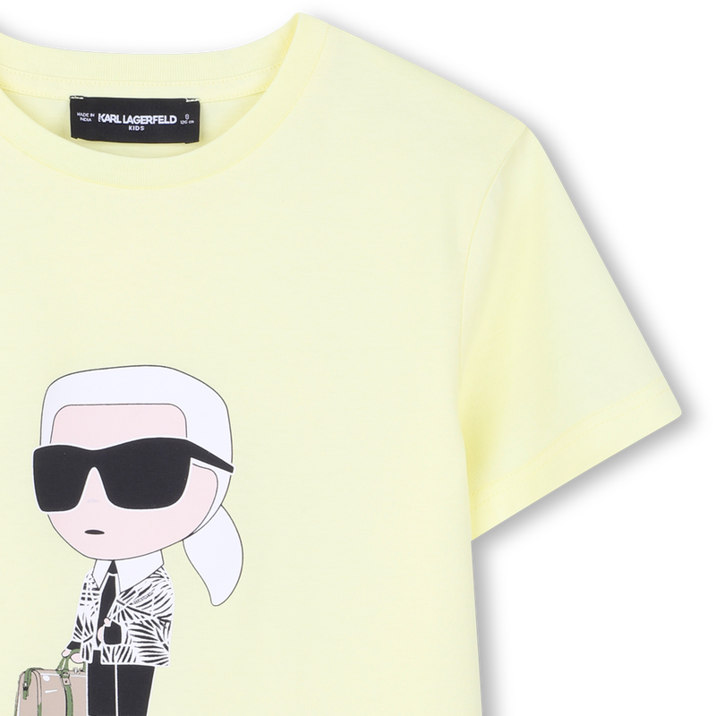 Short-Sleeved T-Shirt KARL LAGERFELD KIDS 
                        BOY