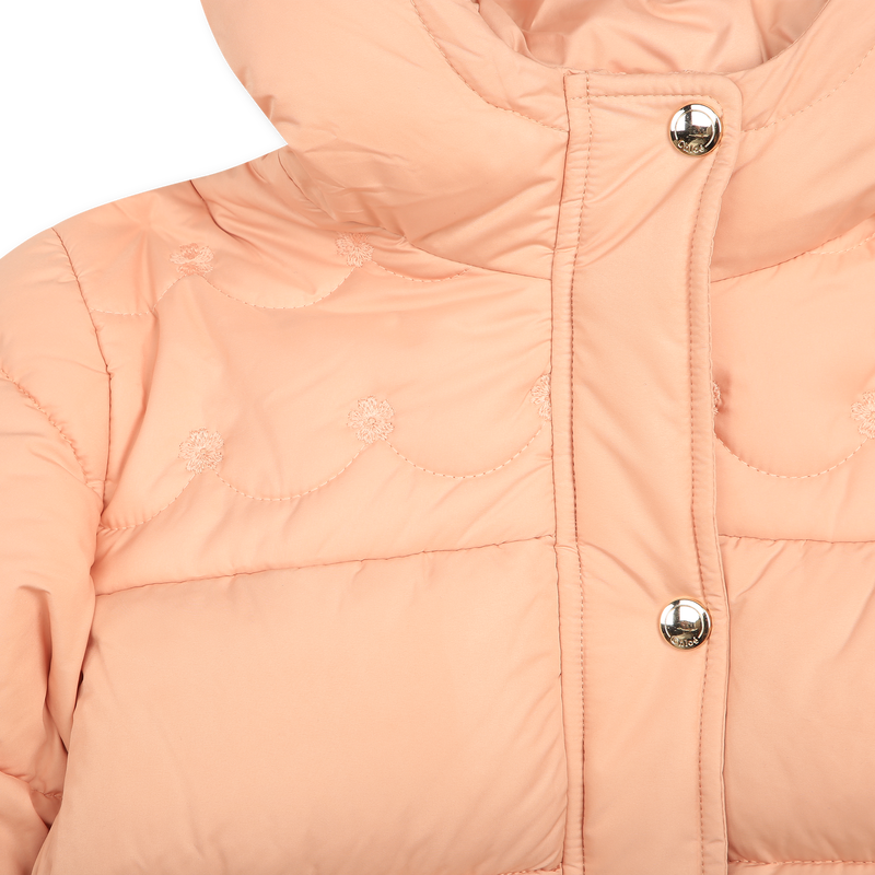 ★CHLOE★Girl's フード付きパファー ジャケット（Pink）14Y Chloé Puffer Jacket | Chloé US