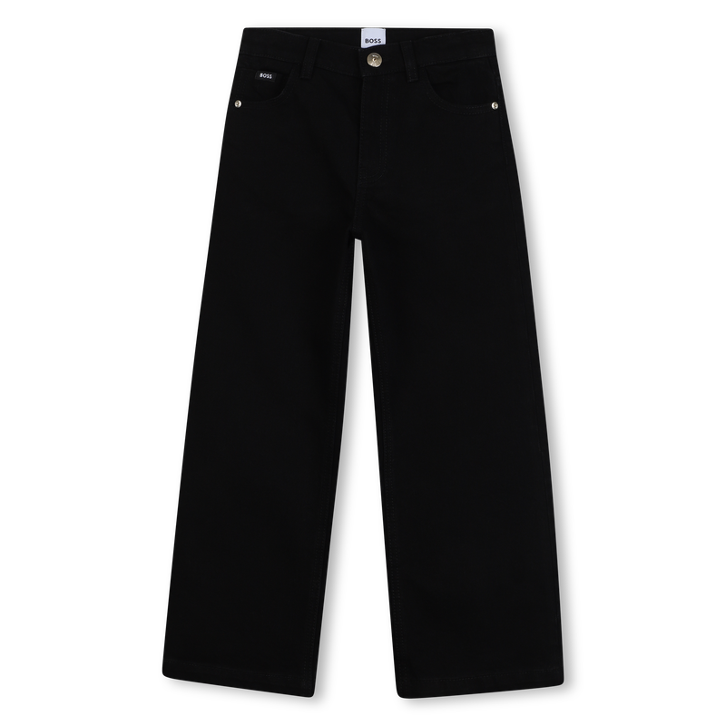 Denim trousers with button closure BOSS 
                        GIRL