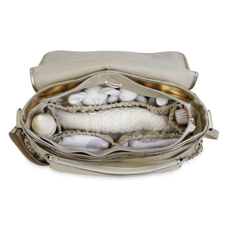 Metallic diaper bag BILLIEBLUSH 
                        GIRL