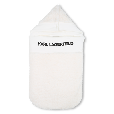 Fleece bunting KARL LAGERFELD KIDS UNISEX