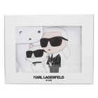 Printed cotton blanket KARL LAGERFELD KIDS 
                    UNISEX