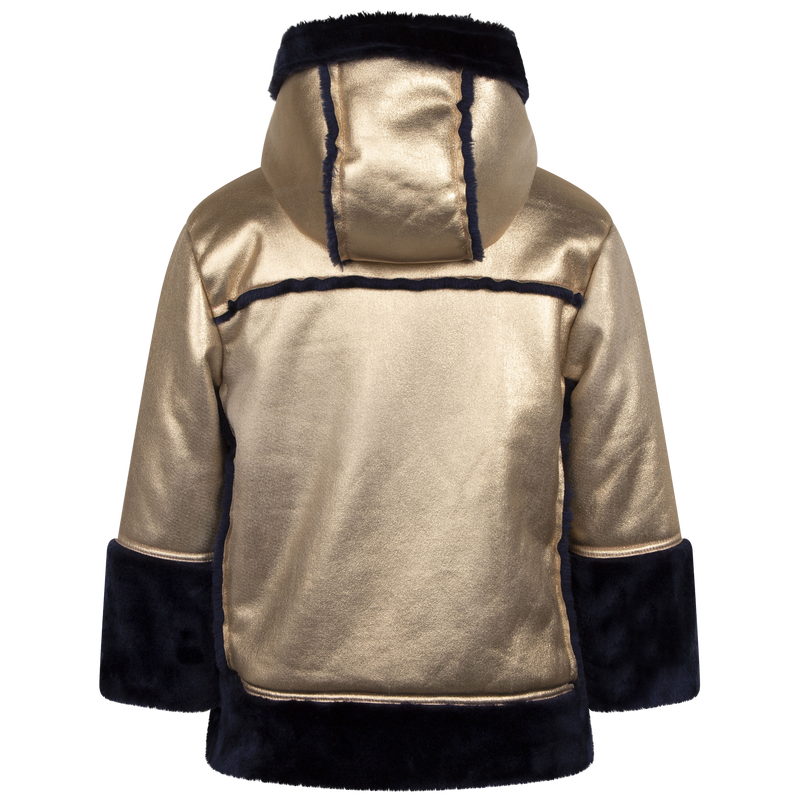 BILLIEBLUSH Hooded fleece coat