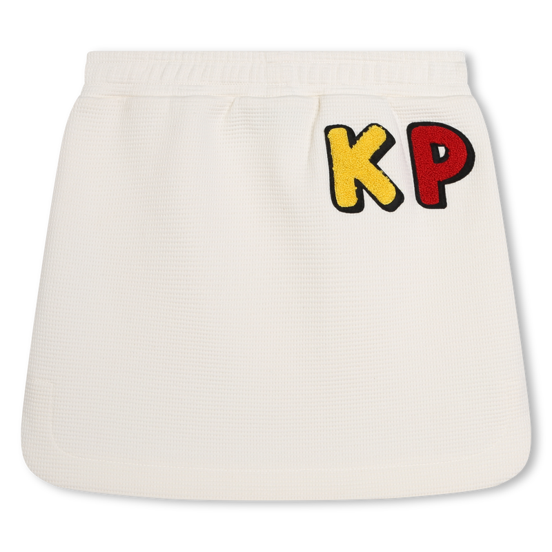 Waffle-fabric skirt KENZO KIDS 
                    GIRL