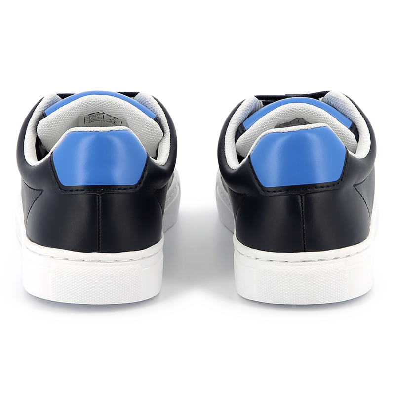 Lace-Up Leather Sneakers BOSS 
                        BOY