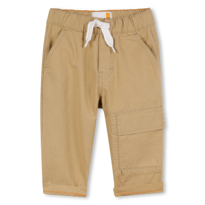 Wide-leg gabardine trousers TIMBERLAND BOY
