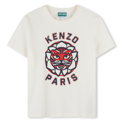 Short-Sleeved Cotton T-Shirt KENZO KIDS UNISEX