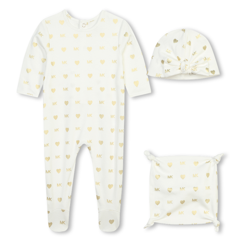 Patterned Pajama Ensemble MICHAEL KORS 
                    GIRL