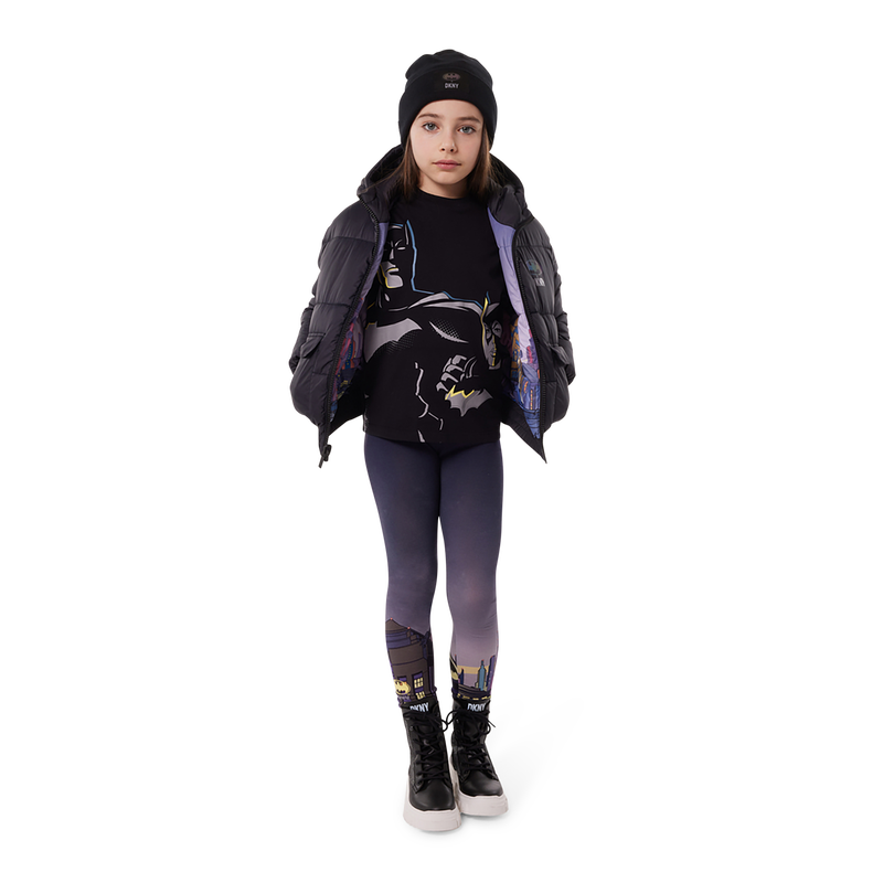 DC Comics printed leggings DKNY 
                    GIRL